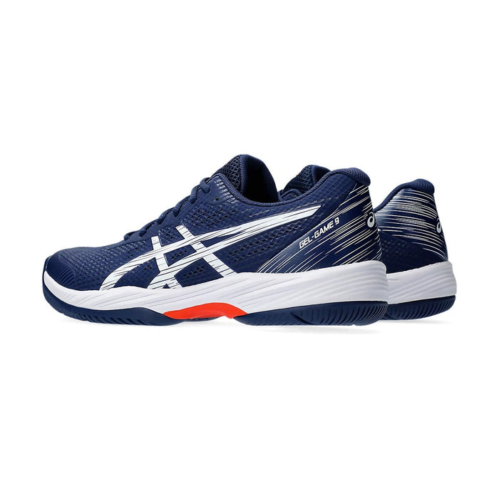 Asics Gel Game 9 Tennis Shoes (Blue Expanse/White) 4