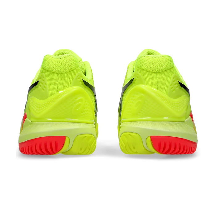 Asics Gel Resolution 9 Paris Tennis Shoes (Safety Yellow/Black) 5