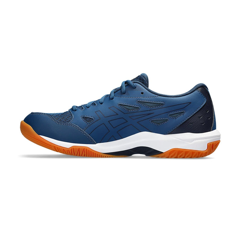 Asics Gel Rocket 11 Badminton Shoes (Mako Blue/Pure Silver) 2
