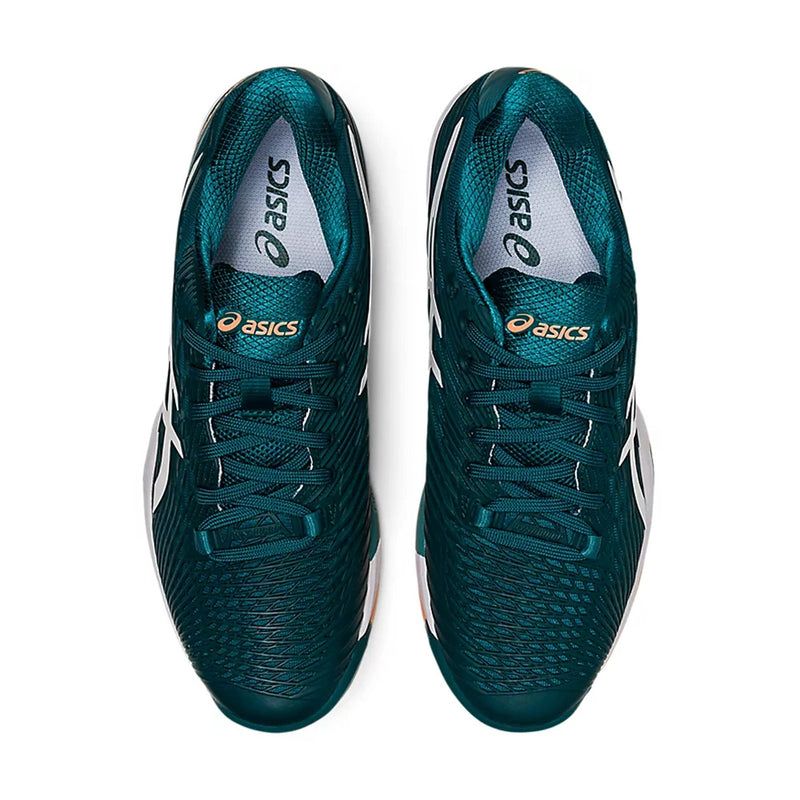 Asics Solution Speed FF 2 Tennis Shoes (Velvet Pine/White) 6