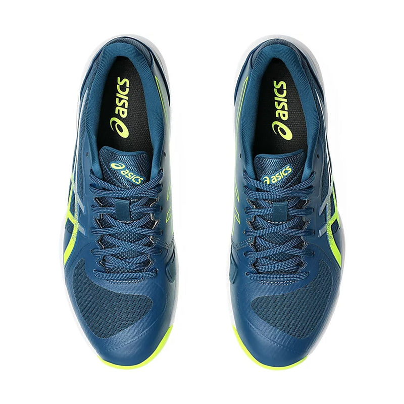 Asics Solution Swift FF 2 Tennis Shoes (Mako Blue/Safety Yellow) 6