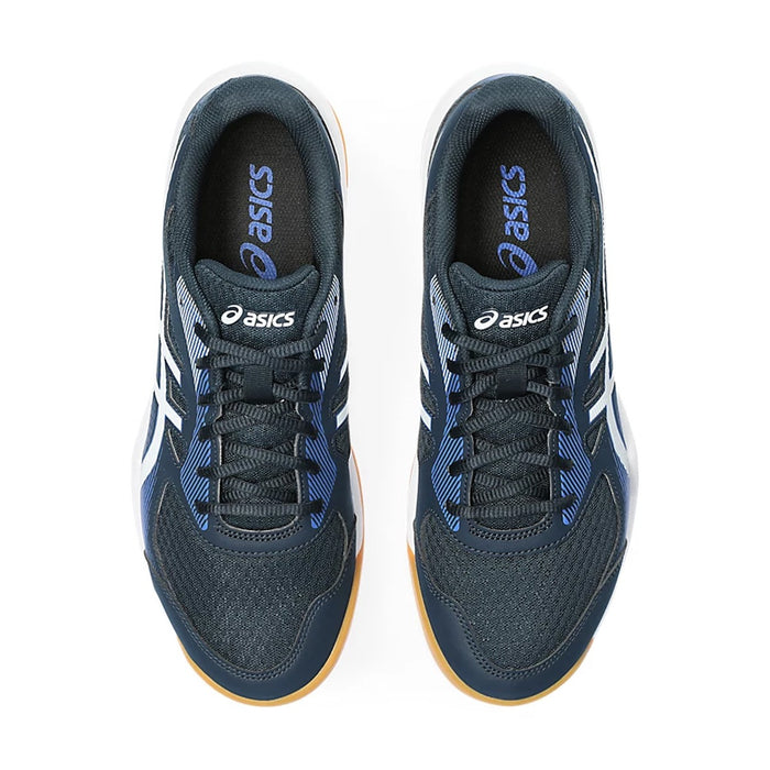 Asics Upcourt 5 Badminton Shoes (French Blue/White) 6