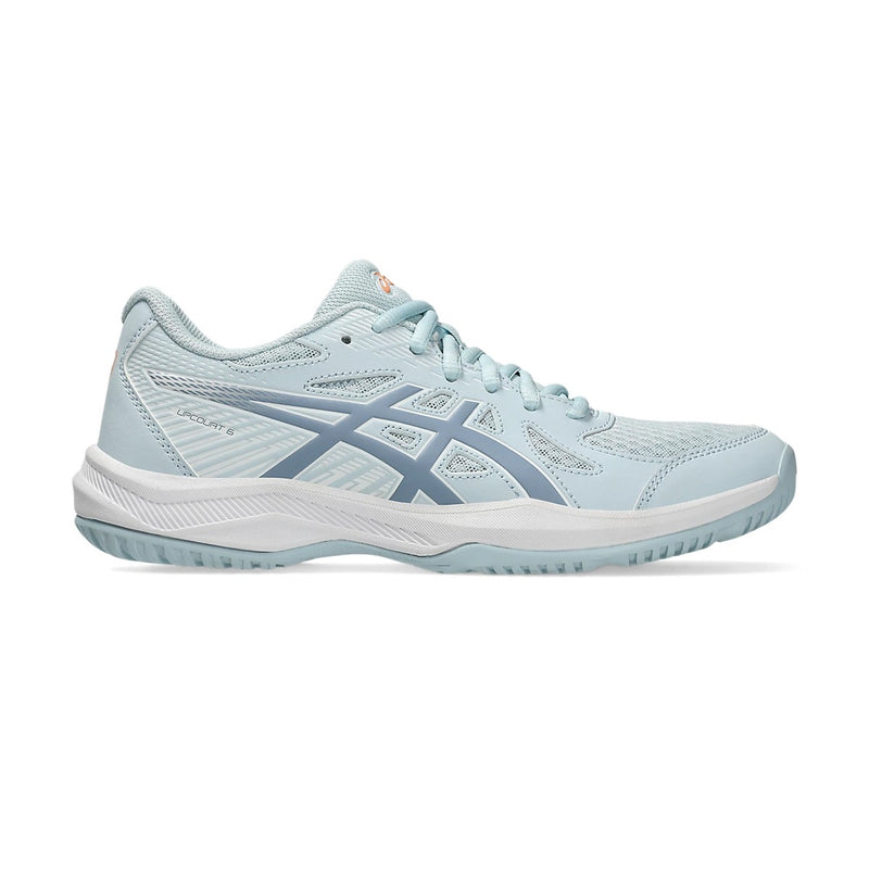 Asics Upcourt 6 Badminton Shoes (Cool Grey/Grey Blue) 1