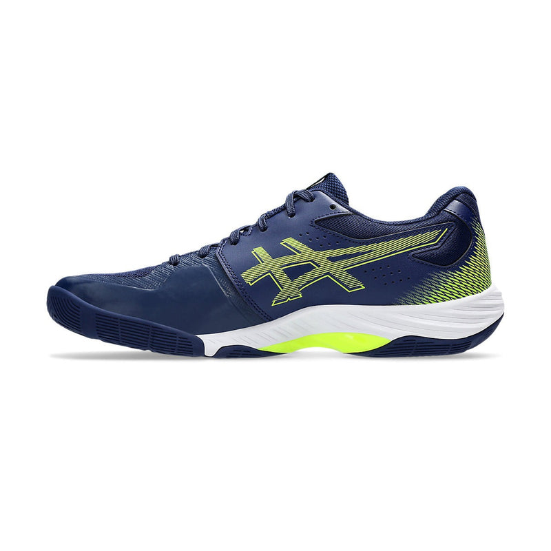 Asics Blade FF Court Shoes (Blue Expanse/Safety Yellow) 2