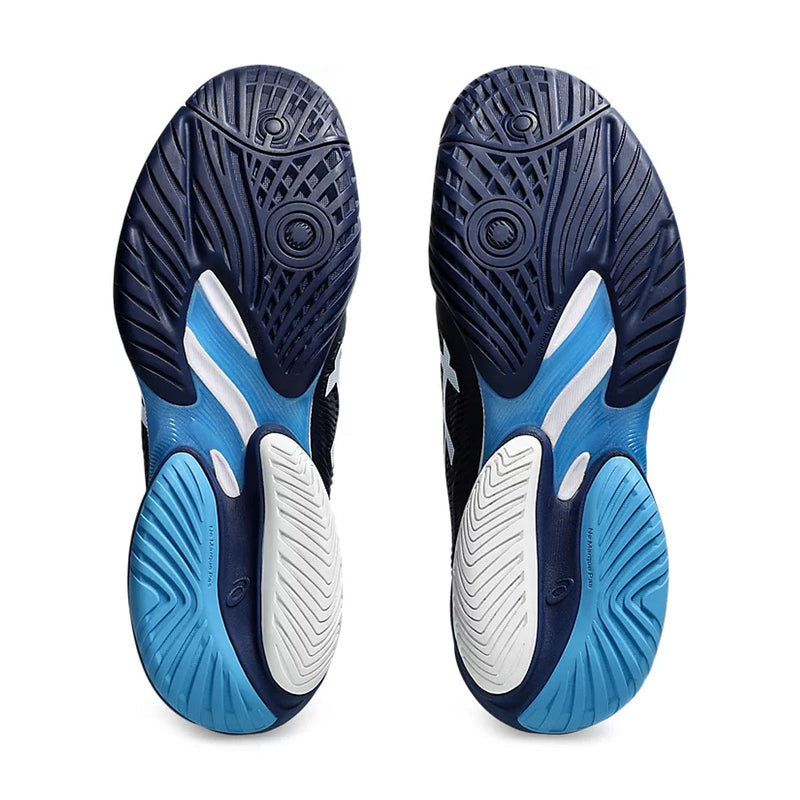 Asics Court FF 3 NOVAK Court Shoes (Blue Expanse/White) 7