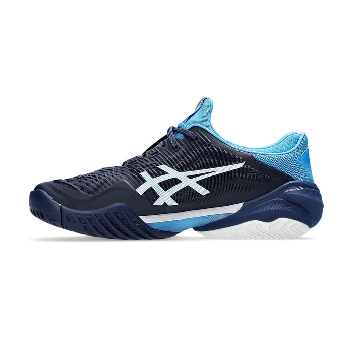 Asics Court FF 3 NOVAK Court Shoes (Blue Expanse/White) 2