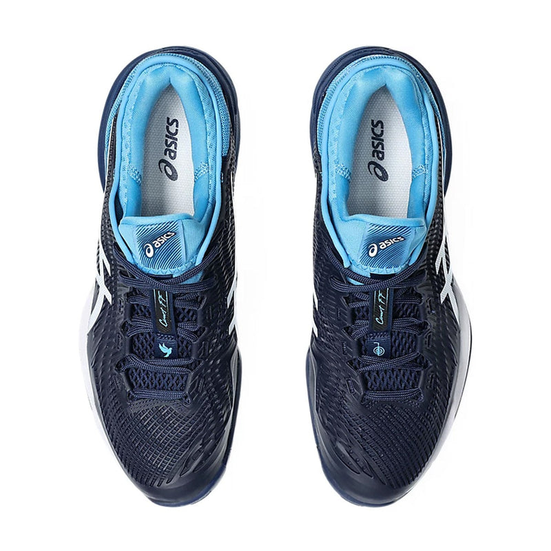 Asics Court FF 3 NOVAK Court Shoes (Blue Expanse/White) 6