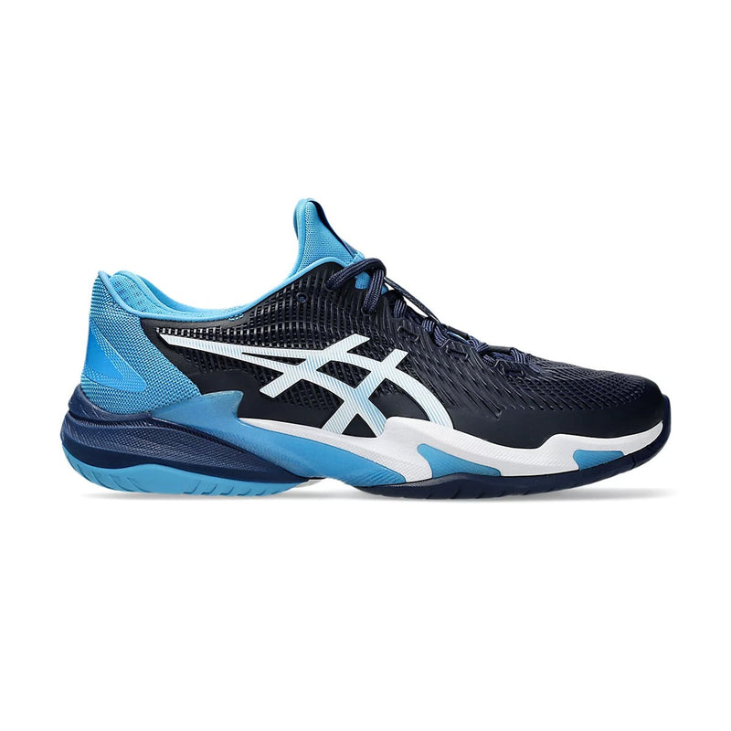 Asics Court FF 3 NOVAK Court Shoes (Blue Expanse/White) 1