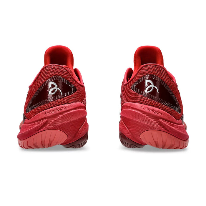 Asics Court FF 3 NOVAK Court Shoes (Cranberry/White) 5