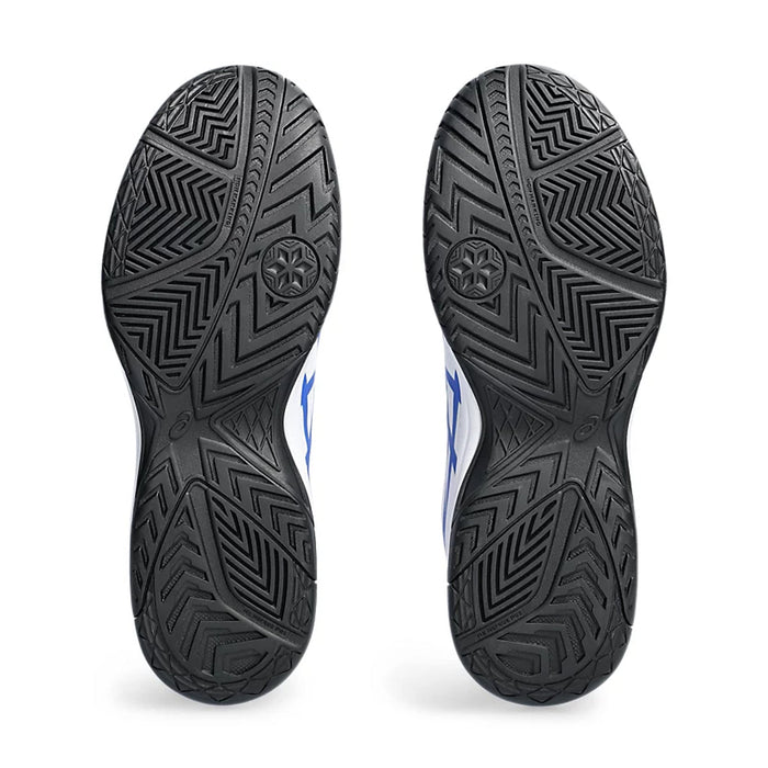 Asics Court Slide 3 Court Shoes (White/Tuna Blue) 7