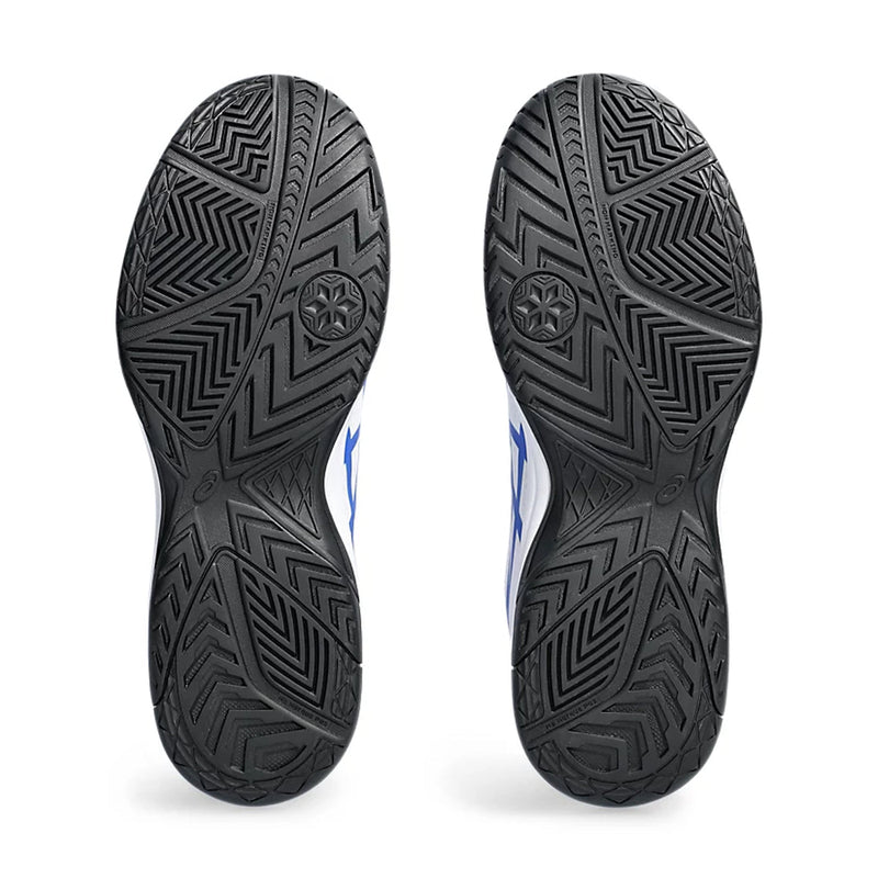Asics Court Slide 3 Court Shoes (White/Tuna Blue) 7