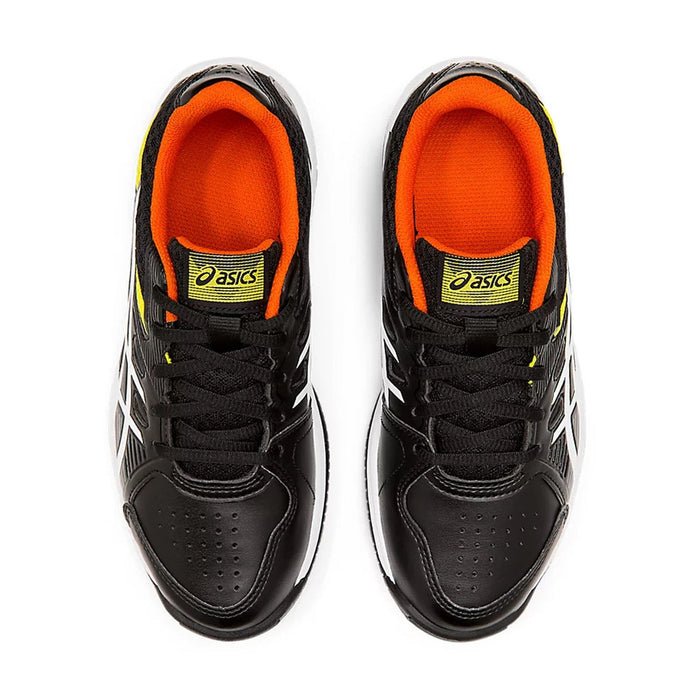Asics Court Slide 3 GS Court Shoes (Black/White/Yellow) 5