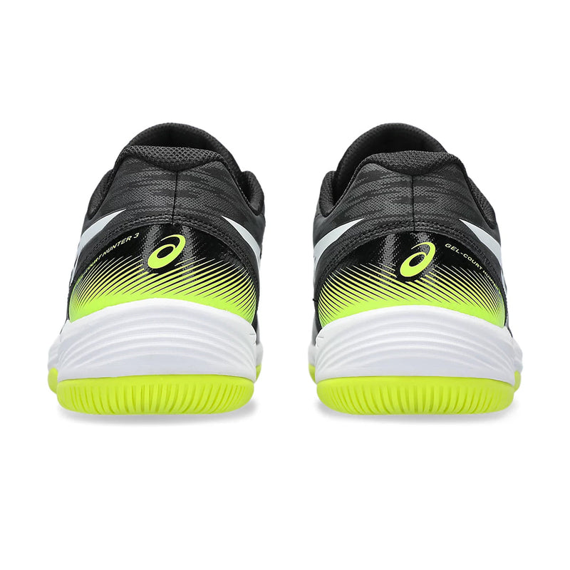 Asics Gel Court Hunter 3 Court Shoes (Black/White) 5