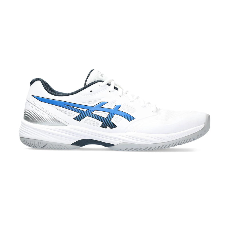 Asics Gel Court Hunter 3 Court Shoes (White/Blue) 1