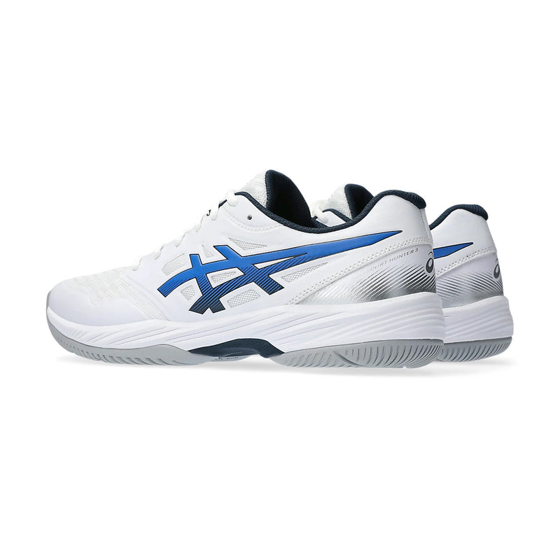 Asics Gel Court Hunter 3 Court Shoes (White/Blue) 4