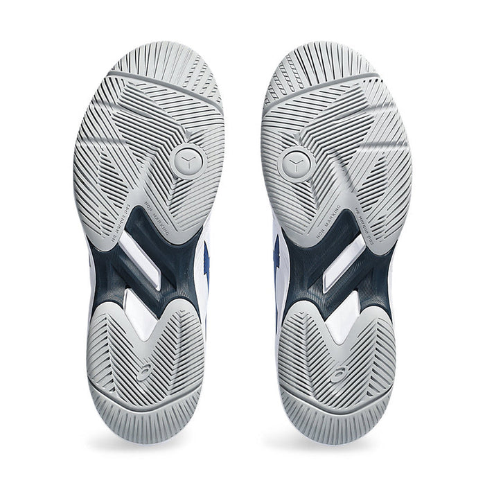 Asics Gel Court Hunter 3 Court Shoes (White/Blue) 6