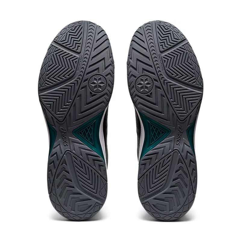 Asics Gel Dedicate 7 Court Shoes (Black/Gunmetal) 7
