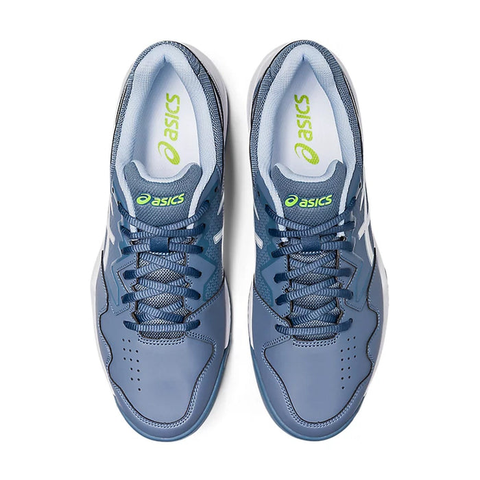 Asics Gel Dedicate 7 Court Shoes (Steel Blue/White) 6