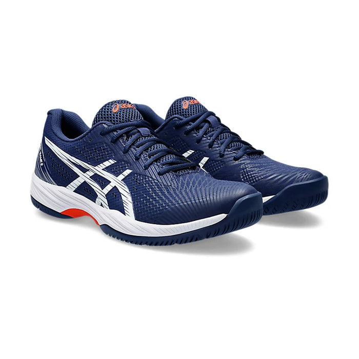 Asics Gel Game 9 Court Shoes (Blue Expanse/White) 2