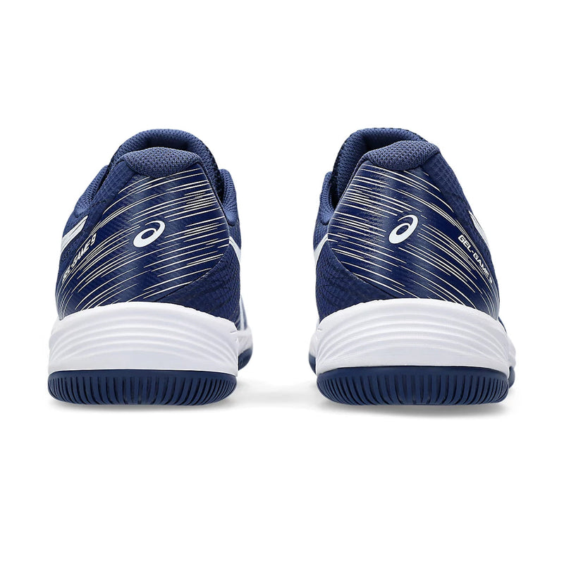 Asics Gel Game 9 Court Shoes (Blue Expanse/White) 5
