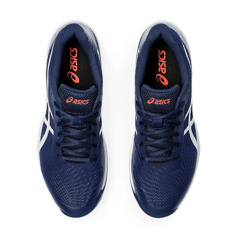 Asics Gel Game 9 Court Shoes (Blue Expanse/White) 6