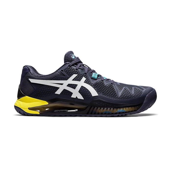 Asics Gel Resolution 8 Court Shoes (Indigo Fog/White) 1