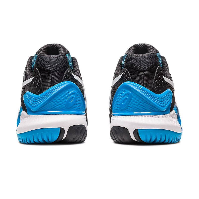 Asics Gel Resolution 9 Court Shoes (Black/White) 5