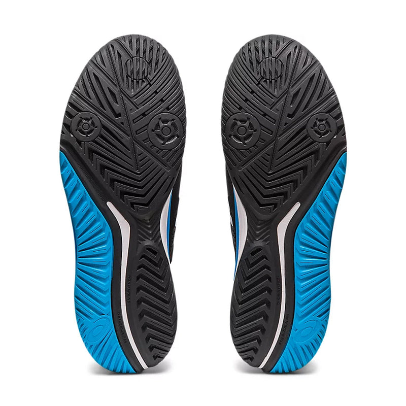Asics Gel Resolution 9 Court Shoes (Black/White) 7
