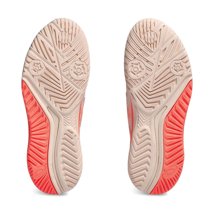 Asics Gel Resolution 9 Court Shoes (Pearl Pink/Sun Coral) 7
