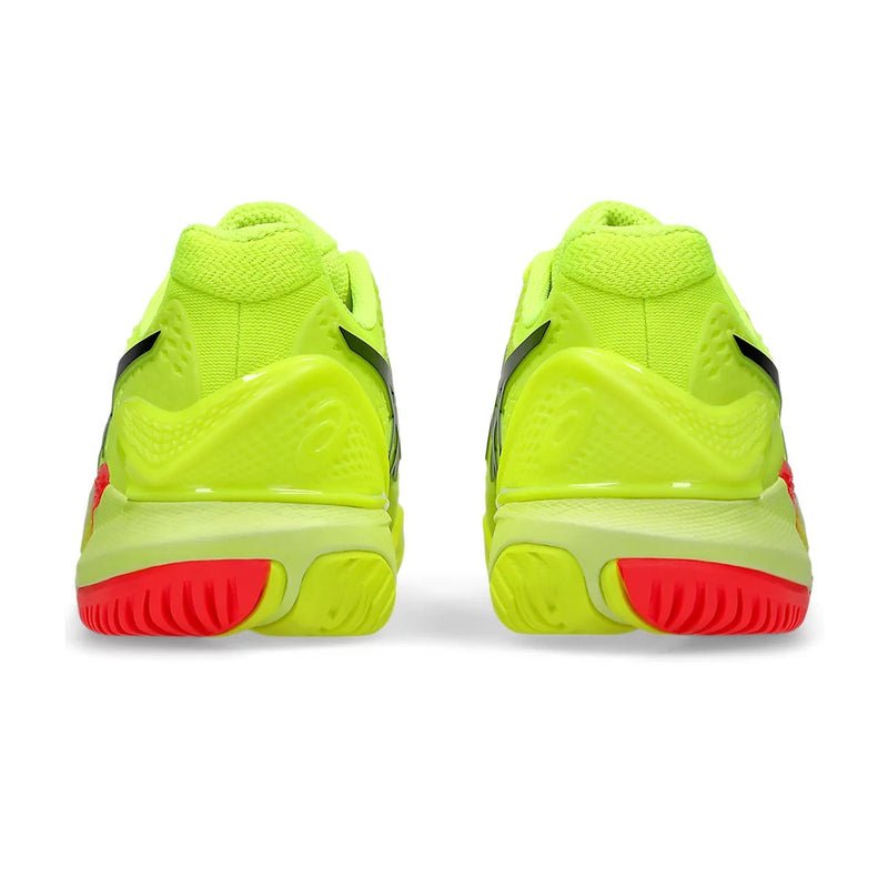 Asics Gel Resolution 9 Court Shoes Paris (Safety Yellow/Black) 5