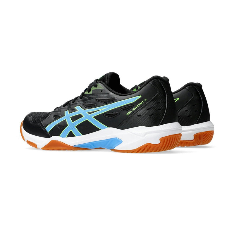 Asics Gel Rocket 11 Court Shoes (Black/Waterscape) 4