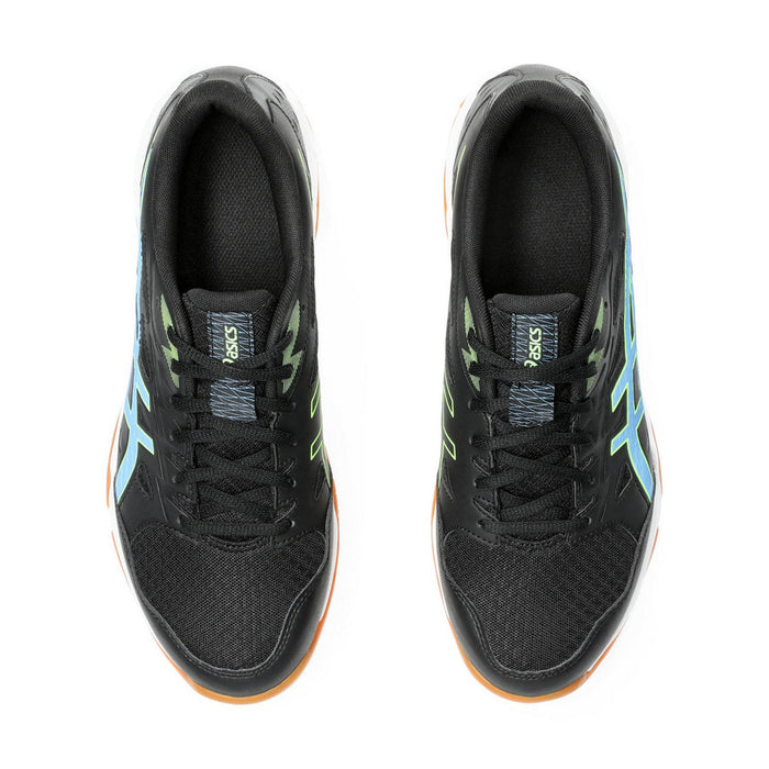 Asics Gel Rocket 11 Court Shoes (Black/Waterscape) 6