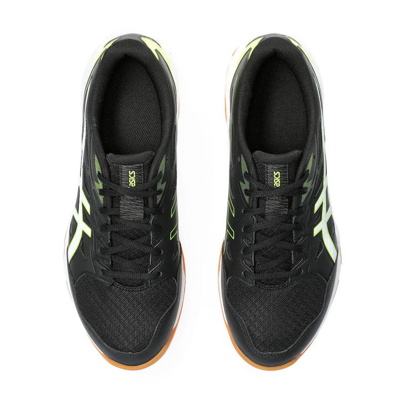 Asics Gel Rocket 11 Court Shoes (Black/White) 6