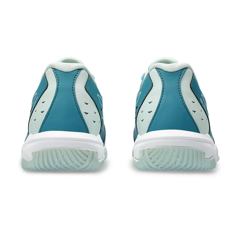 Asics Gel Rocket 11 Court Shoes (Blue Teal/Pale Mint) 5