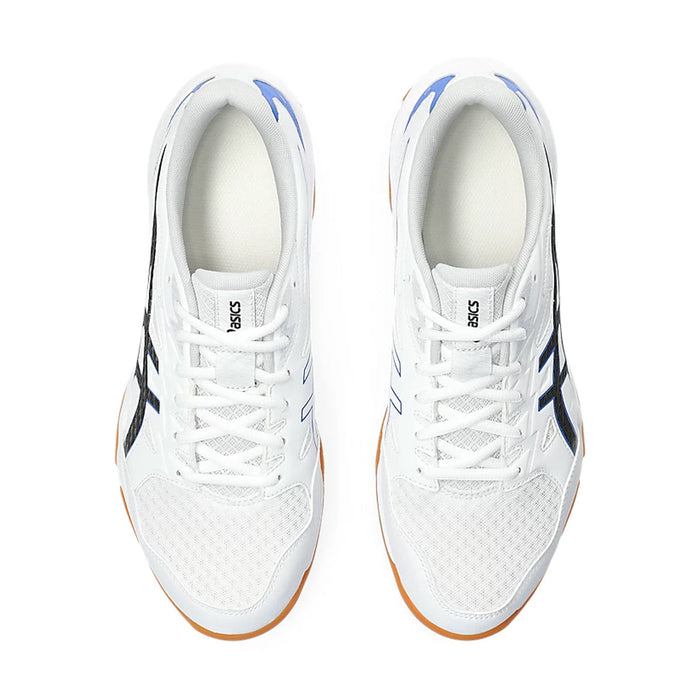 Asics Gel Rocket 11 Court Shoes (White/Black) 6