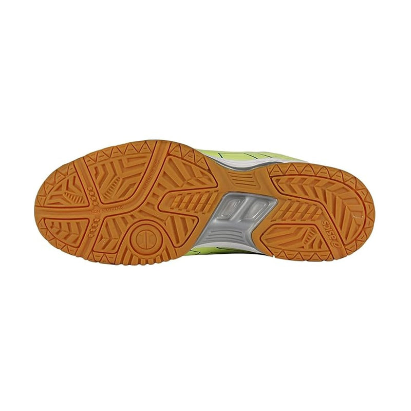 Asics Gel CourtMov+ Court Shoes (Glow Yellow/Deep Sea Teal) 5