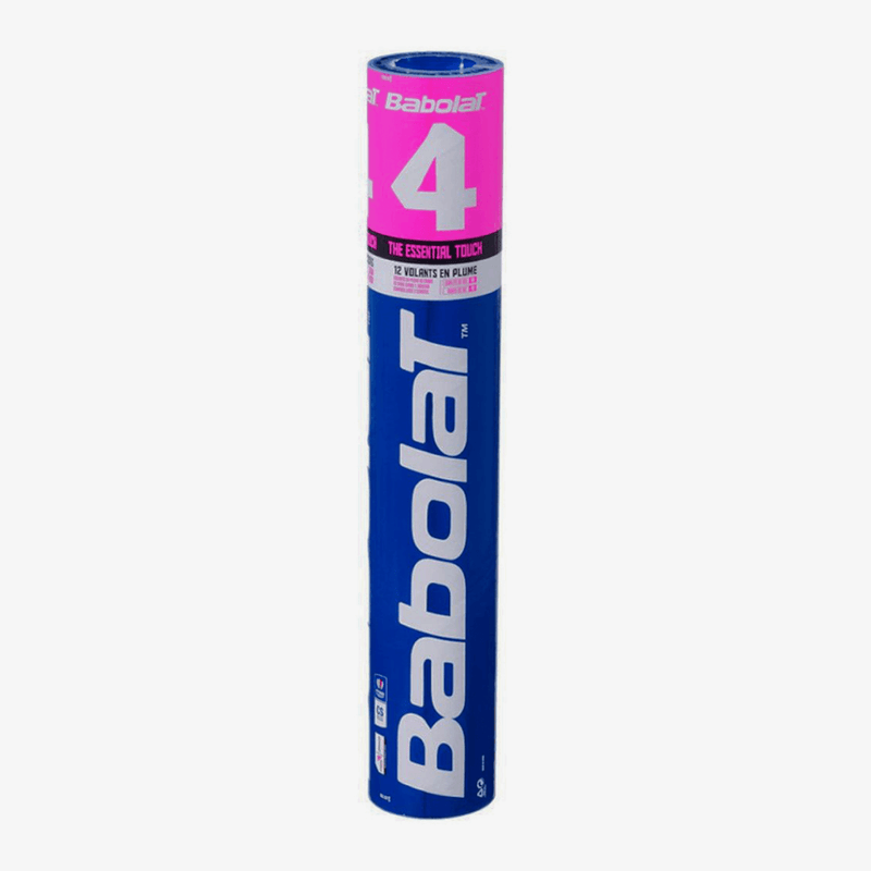 Babolat 4 Badminton Feather Shuttlecock Speed 77 (Pack Of 10) 2
