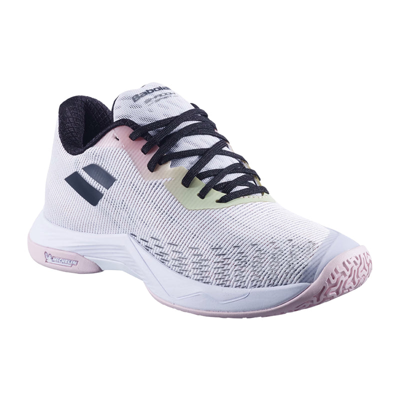 Babolat Shadow Spirit 2 Women Badminton Shoes (White) 1