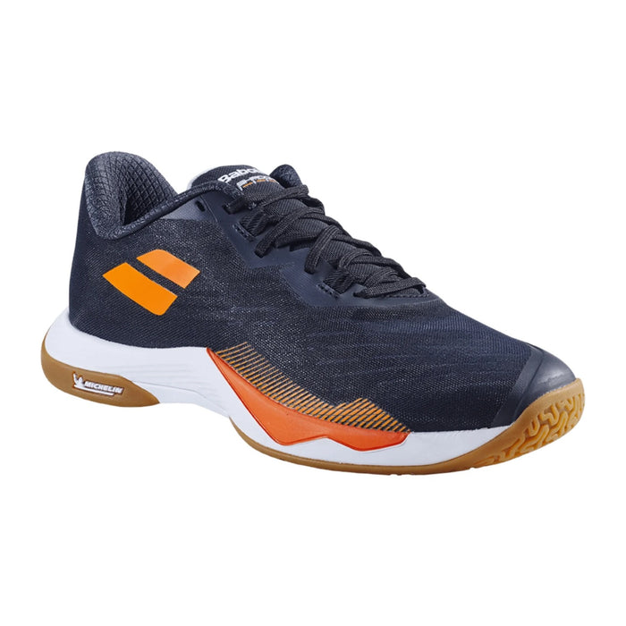 Babolat Shadow Tour 5 Badminton Shoes (Black/Orange) 1
