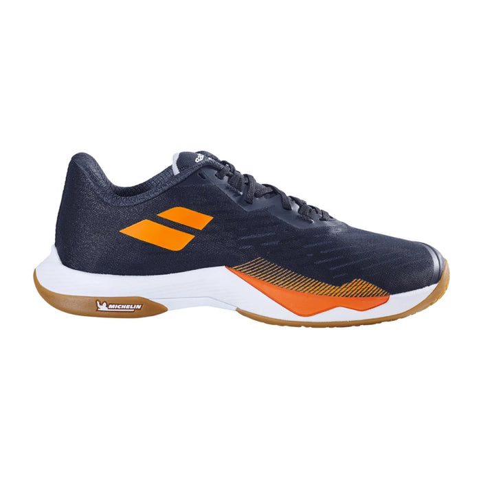 Babolat Shadow Tour 5 Badminton Shoes (Black/Orange) 2