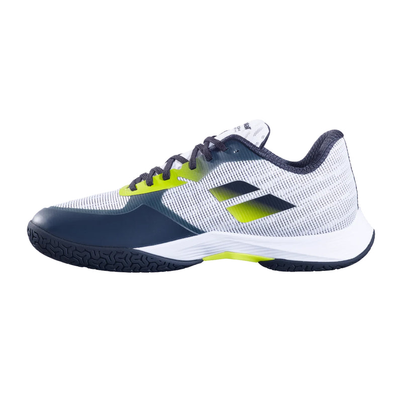 Babolat Shadow Spirit 2 Badminton Shoes (White/Lime) 3