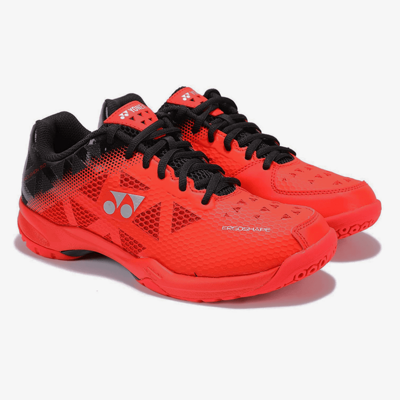 YONEX Power Cushion SHB 50 EX Badminton Shoes (Red/Black) 1