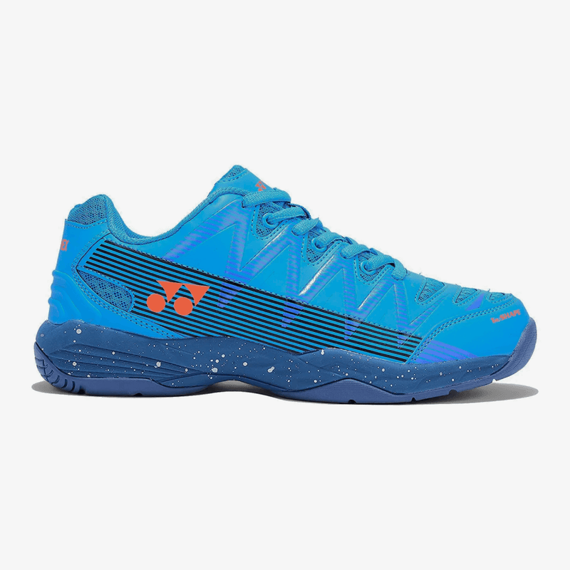 YONEX Dominant Badminton Shoes (Digital Aqua/ Dark Indigo/ Bright Coral) 2