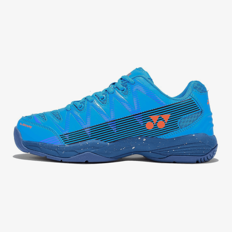 YONEX Dominant Badminton Shoes (Digital Aqua/ Dark Indigo/ Bright Coral) 5
