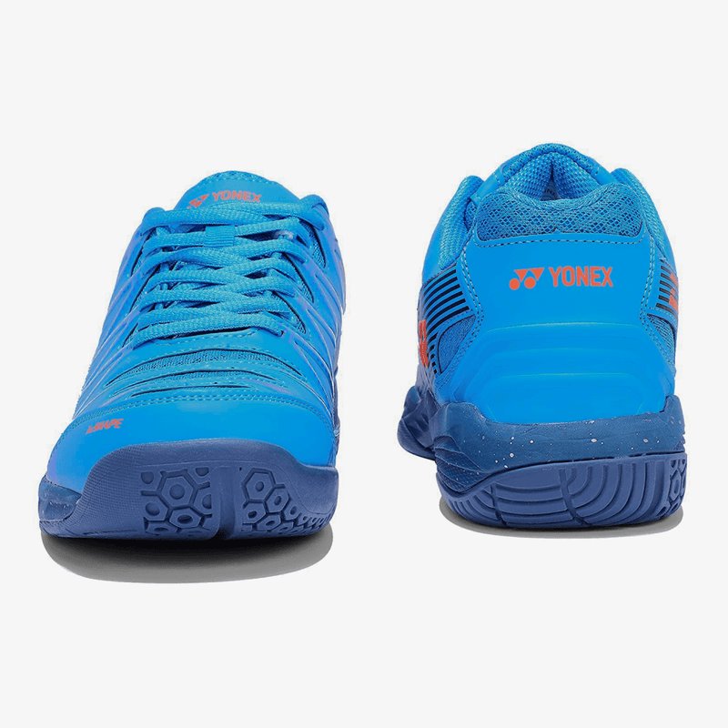 YONEX Dominant Badminton Shoes (Digital Aqua/ Dark Indigo/ Bright Coral) 8