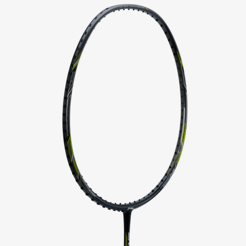 Li-Ning 3D CALIBAR X Combat (Black/Lime) Badminton Racket 4