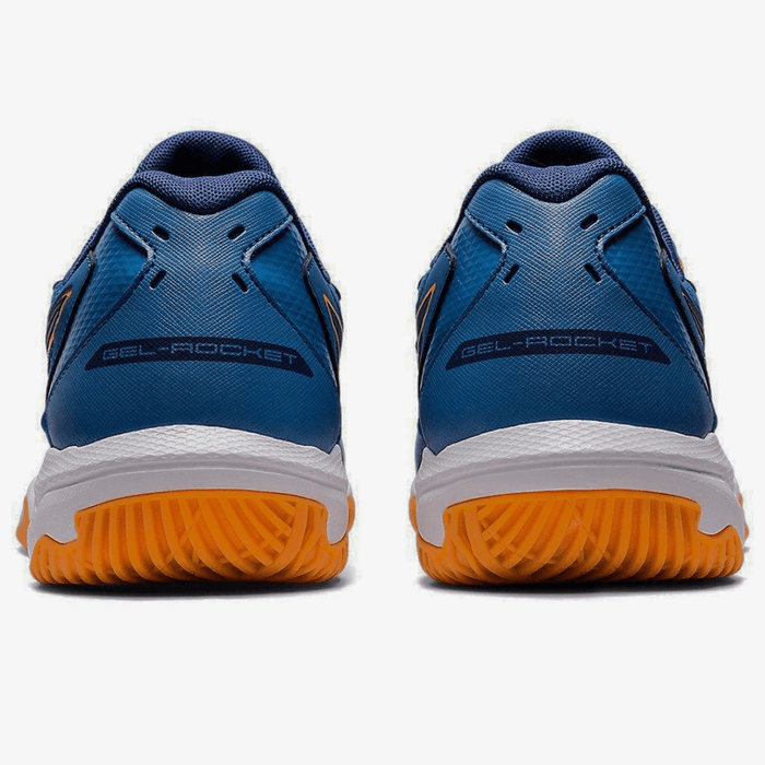 Asics Gel Rocket 10 (Azure/Deep Ocean) Badminton Shoes 4