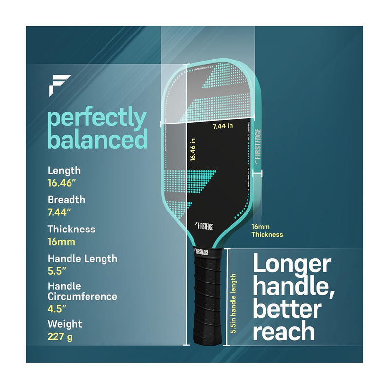 FirstEdge Hyper Charge T700 Pickleball Paddle 7