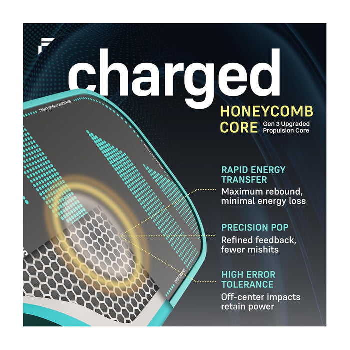 FirstEdge Hyper Charge T700 Pickleball Paddle 2
