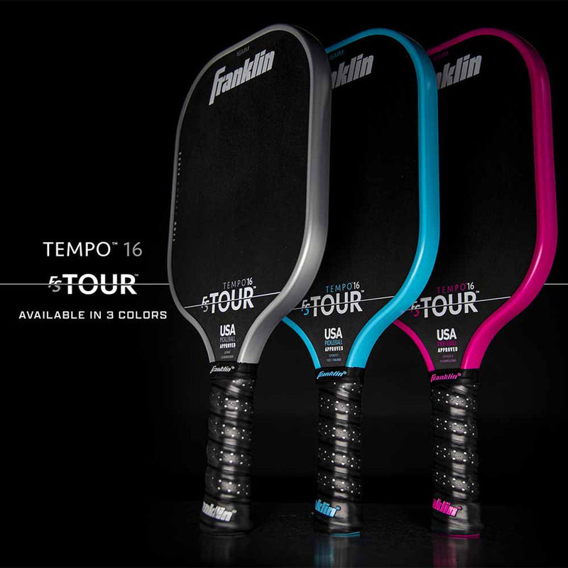 Franklin FS Tour Tempo Pickleball Paddle (Blue) - 16 mm 3